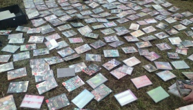 В Полтаве сожгли DVD-диски на сумму в 10 тысяч гривен