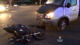 У Полтаві мотоциклісти продовжують потрапляти в аварії на дорогах