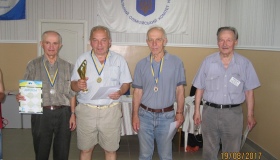 Полтавці завоювали чотири медалі чемпіонату України з шахів серед ветеранів