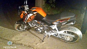 Полтавські патрульні затримали п'яного мотоцикліста