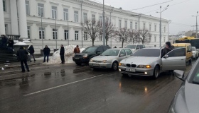 Полтавці поскаржилися Порошенку на транспортний колапс у місті