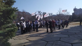 Підприємці Полтави протестують проти локдауну