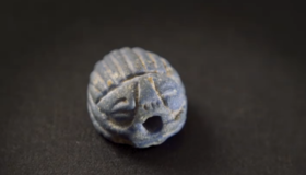 Біля Кобеляк знайшли артефакт у вигляді жука-скарабея