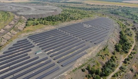 На Полтавщині запустили першу сонячну електростанцію. ВІДЕО