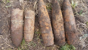 На Полтавщині знайшли та знешкодили арсенал снарядів часів Другої світової війни