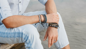 Мужские браслеты – классическое и современное украшение образа
