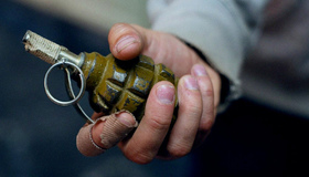У Полтаві поліція затримала чоловіка з гранатою