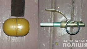 На Полтавщині поліцейські вилучили гранату