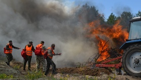 На Полтавщині встановили найвищий клас пожежної небезпеки