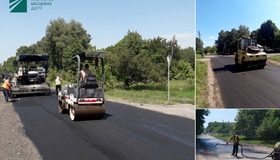 На Полтавщині ремонтують місцеві дороги