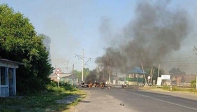 На Полтавщині загорілося військове авто з боєкомплектом