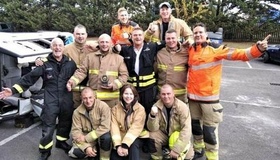 Вісім полтавських рятувальників переймають досвід у британських колег