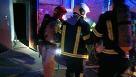 У Полтаві під час пожежі в квартирі врятували трьох людей