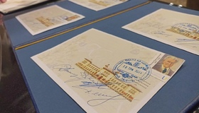 До 150-річчя Василя Кричевського у Полтаві презентували поштову марку