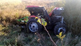 На Полтавщині зіткнулися вантажівка з трактором