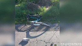 В аварії загинула велосипедистка