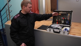 Поліція Полтавщини показала валізи для слідчих європейського зразка