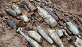 На Полтавщині знайшли схованку снарядів
