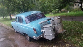 У Полтаві з'явився автомобіль, який їздить на дровах