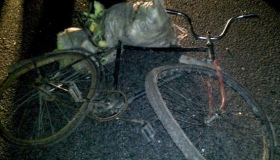 Під Полтавою автомобіль збив п'яного велосипедиста