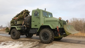 На базі КрАЗу створили нову військово-окопну машину