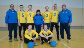 Полтавці вперше в історії привели збірну України до "золота" Європи з голболу