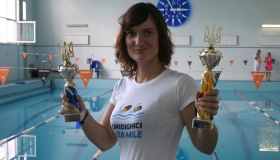 "Скажені карасі" завоювали 25 медалей відкритого чемпіонату Києва з плавання серед ветеранів