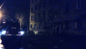 На Полтавщині горів гуртожиток - довелося евакуювати жителів, один постраждав