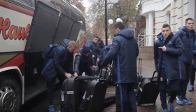 Молодіжна збірна України з футболу приїхала до Полтави. ВІДЕО