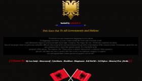 Сайт управління цивільного захисту "зламали" албанські хакери