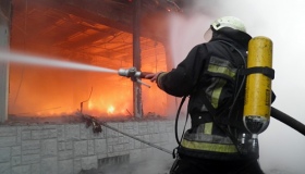 У новорічну ніч на Полтавщині сталася пожежа - згоріли півтори тонни пшениці