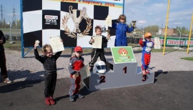 Шестирічна Вероніка Ярошенко виграла етап турніру картингістів