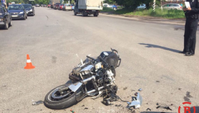 Уранці в Полтаві травмувався мотоцикліст
