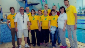 Збірна Полтавщини – серед призерів ветеранського чемпіонату країни з плавання