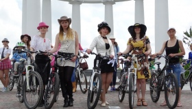 Дівочий велопарад у Полтаві: свято краси та стилю
