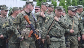 Бійці батальйону "Полтава" повертаються у зону бойових дій