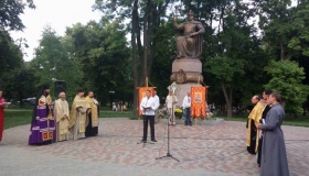 Християнські священики різних конфесій разом молилися за Україну