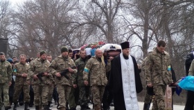 На Полтавщині поховали ще одного загиблого на Сході бійця
