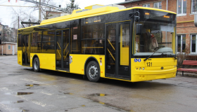 У Полтаві на маршрути вийшли три нових тролейбуси
