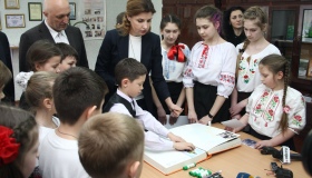 Перша леді України відвідала полтавську школу. ФОТО