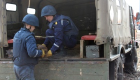 Рятувальники Полтавщини виявили та знешкодили 26 снарядів минулих років. ВІДЕО