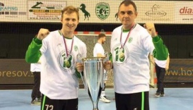 Колишній воротар "Динамо-Полтава" став чемпіоном Словаччини з гандболу