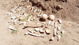 У Полтаві знайшли людські кістки. ВІДЕО