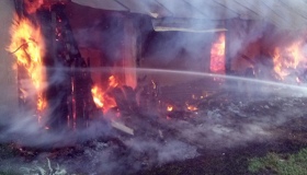 Під Полтавою пожежа залишила людей без житла