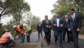 Гройсман  інспектує дороги Полтавщини