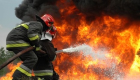 На Полтавщині згорів двоповерховий будинок