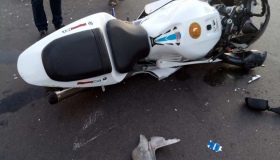 У Полтаві збили мотоцикліста. ФОТО