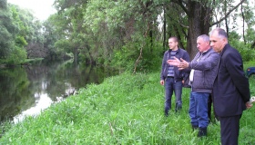 На річці Сліпорід на Полтавщині стався задух риби. ВІДЕО