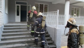 У дитячій лікарні Кременчука вранці сталася пожежа: діти і персонал евакуйовані