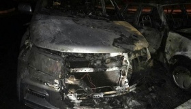 У Полтаві згоріли три автівки